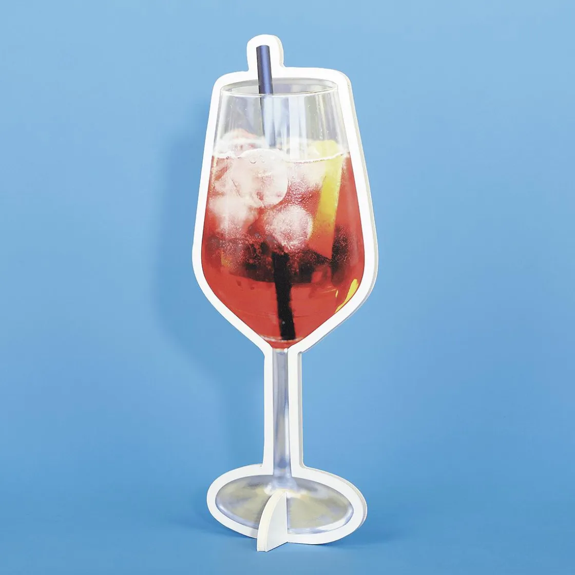 DecoWoerner Decoración Temática|Decoración De Verano>Expositor De Cócteles Aperol Spritz 20 X 50 Cm