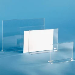 DecoWoerner Carteles Y Señalización>Expositor De Mesa, DIN A4, Formato Vertical