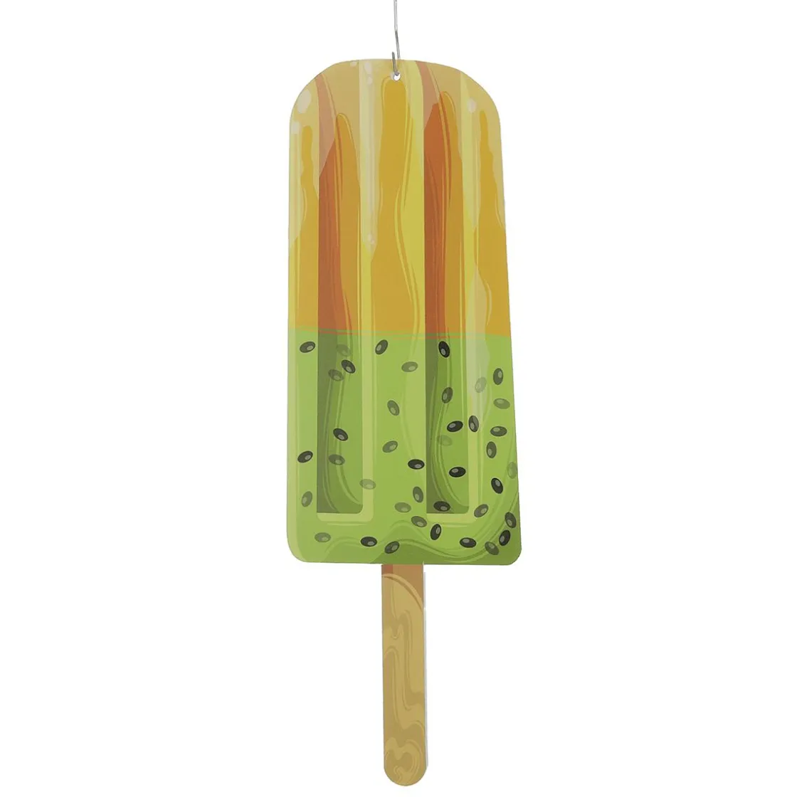 DecoWoerner Decoración De Verano>Expositor De Polos Kiwi-naranja 50 Cm