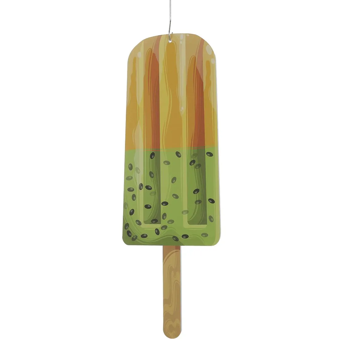 DecoWoerner Decoración De Verano>Expositor De Polos Kiwi-naranja 50 Cm