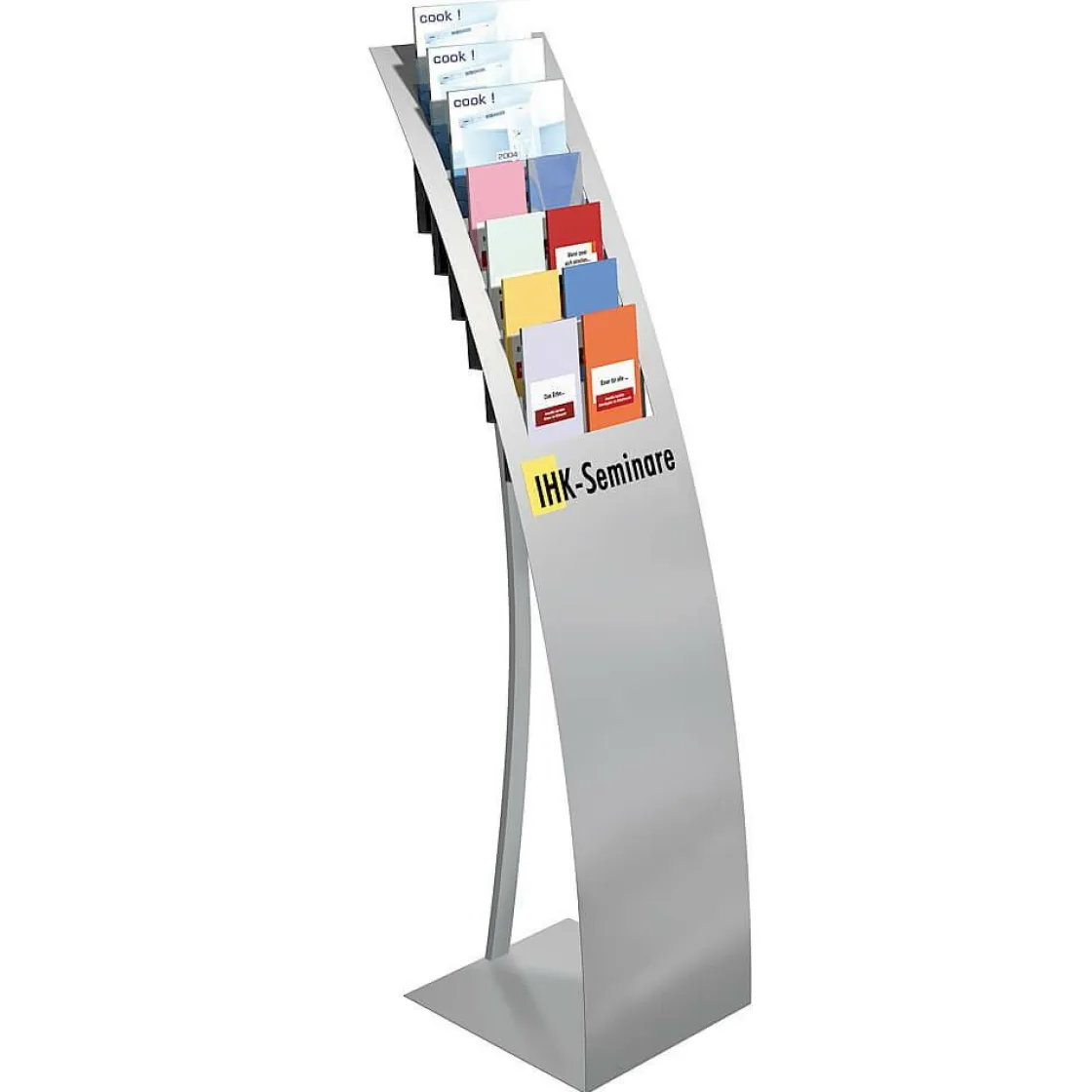 DecoWoerner Expositores Para Tiendas>Expositor Para Folletos "Vario", 132 Cm, 14 X A4