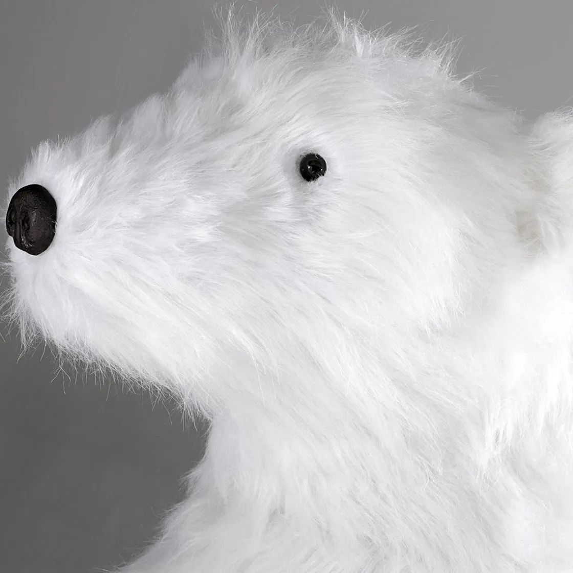 DecoWoerner Decoración De Animales|Decoración De Invierno>Figura Animal De Tamaño Natural Oso Polar, Altura: 190 Cm