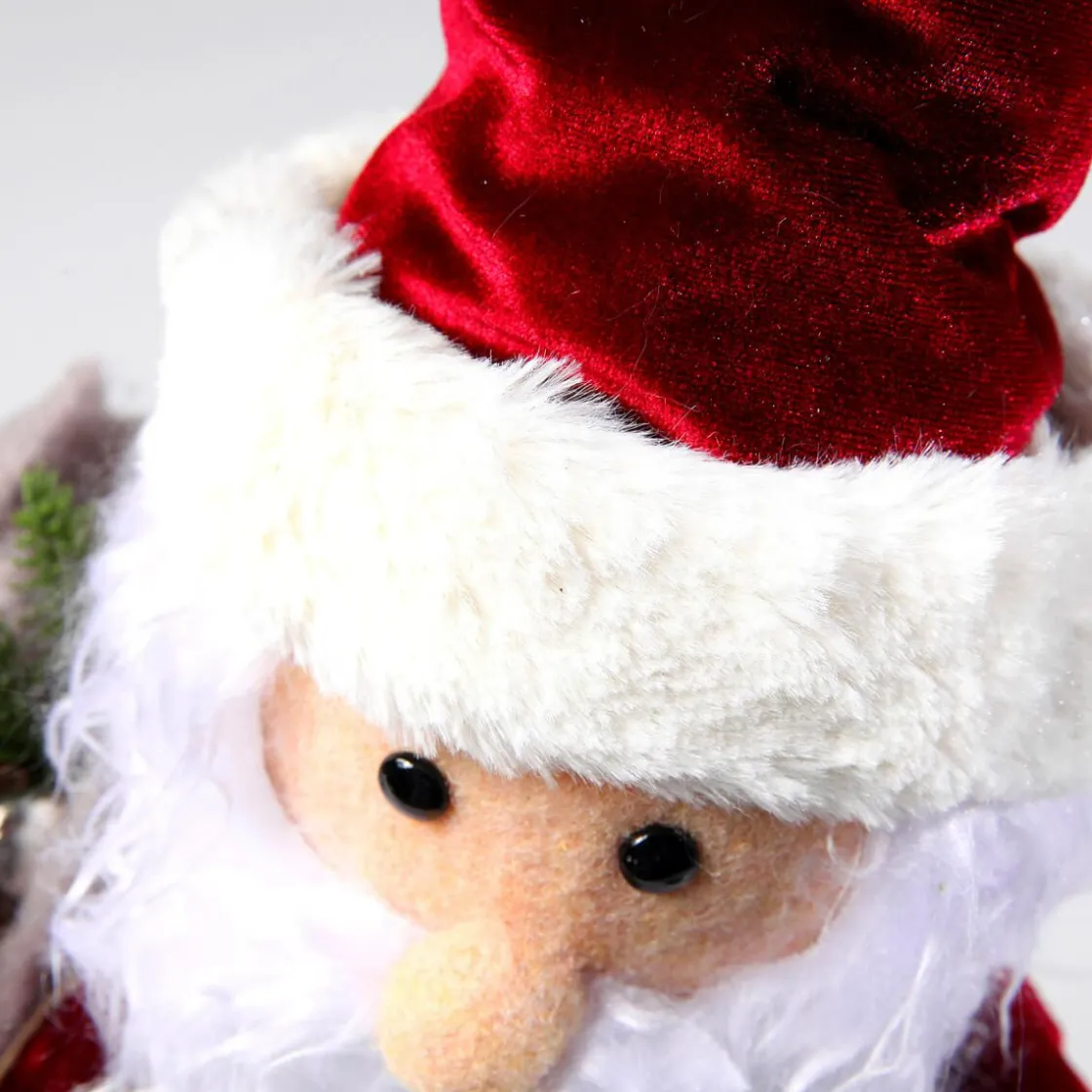 DecoWoerner Figuras De Navidad>Figura De Papá Noel Decorativo 43 Cm