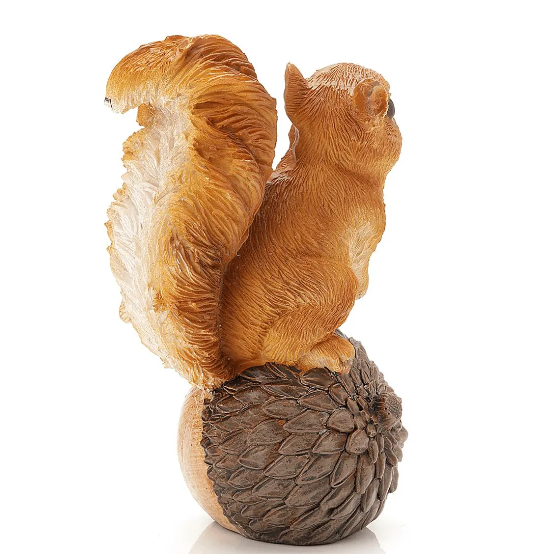 DecoWoerner Decoración De Animales>Figura Decorativa Ardilla Con Bellota 13 X 9 X 6 Cm (alto X Ancho X Fondo)