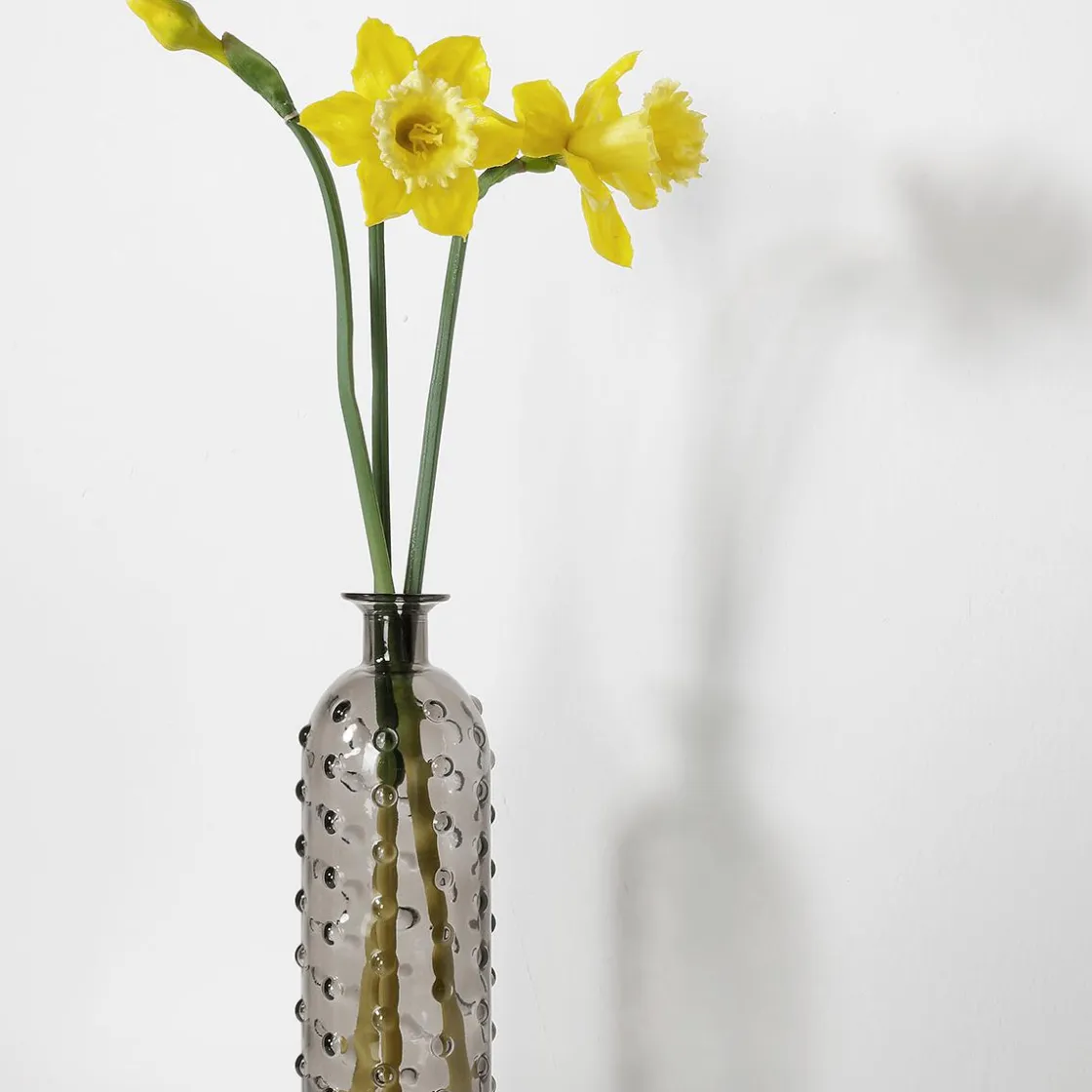 DecoWoerner Decoración De Otoño|Flores Artificiales>Flores Artificiales, Ramo De Narcisos 3 Piezas, 52 Cm
