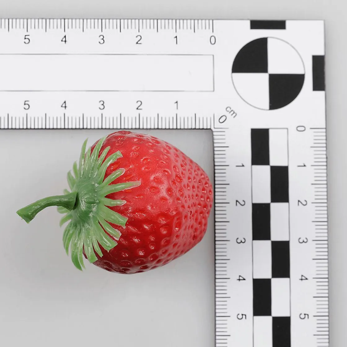DecoWoerner Frutas>Fresas Alimentos De Imitación 24 Piezas