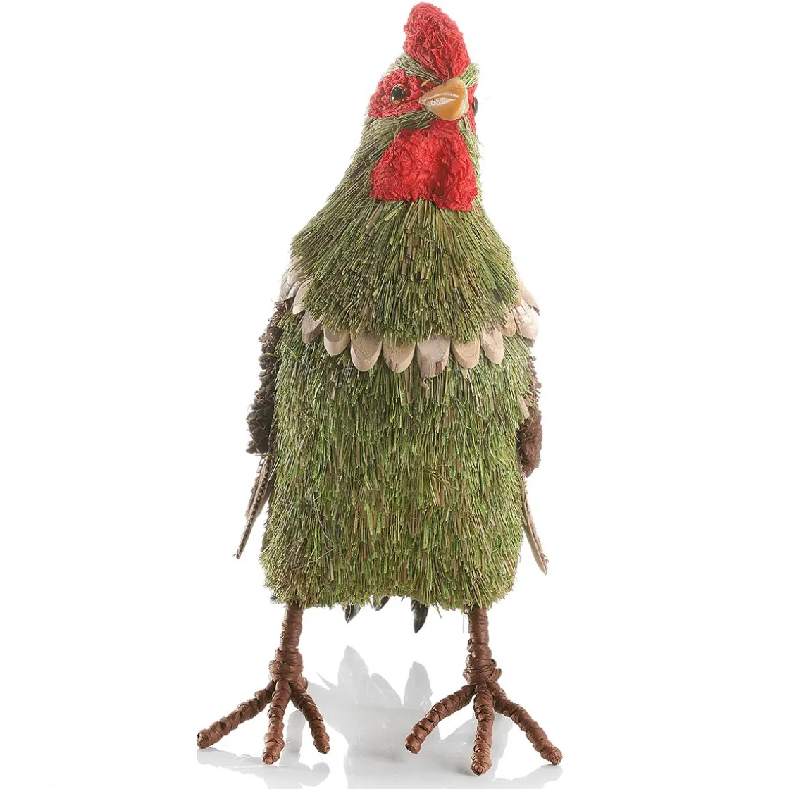 DecoWoerner Decoración De Animales|Decoración De Pascua>Gallo Decorativo De 21 Cm De Altura