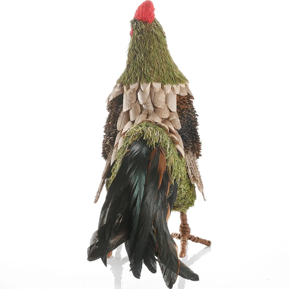 DecoWoerner Decoración De Animales|Decoración De Pascua>Gallo Decorativo De 21 Cm De Altura