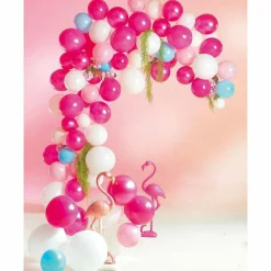 DecoWoerner Decoración Temática>Globos, 100 Cm, Color Fucsia