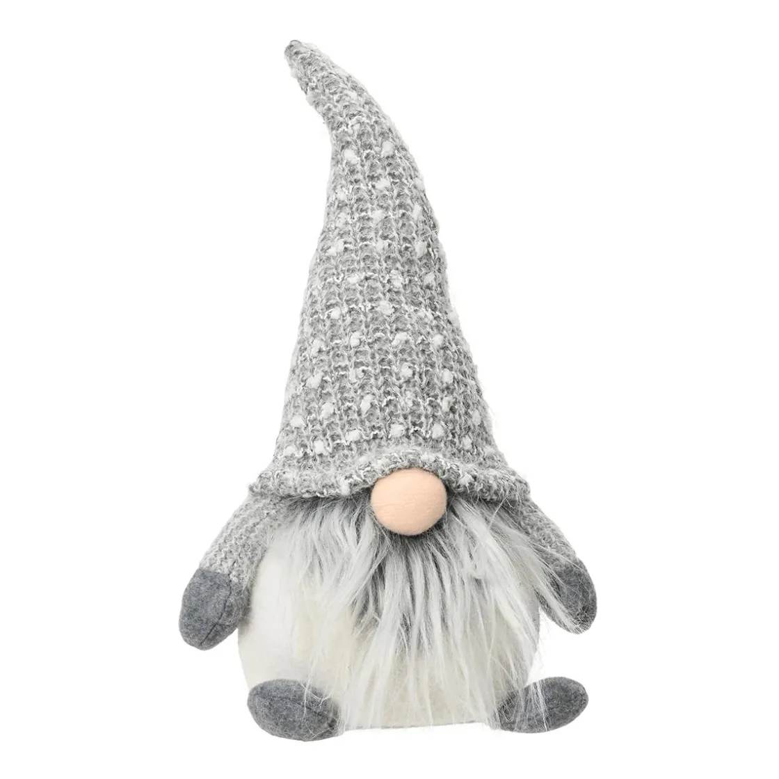 DecoWoerner Figuras De Navidad>Gnomo Decorativo De 30 Cm Con Gorro Punteado