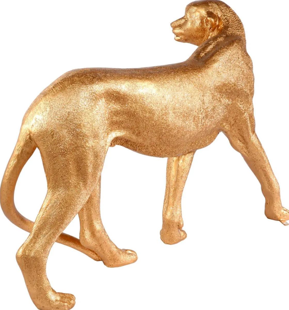 DecoWoerner Decoración De Animales>Guepardo Dorado De 110 Cm Sin Manchas