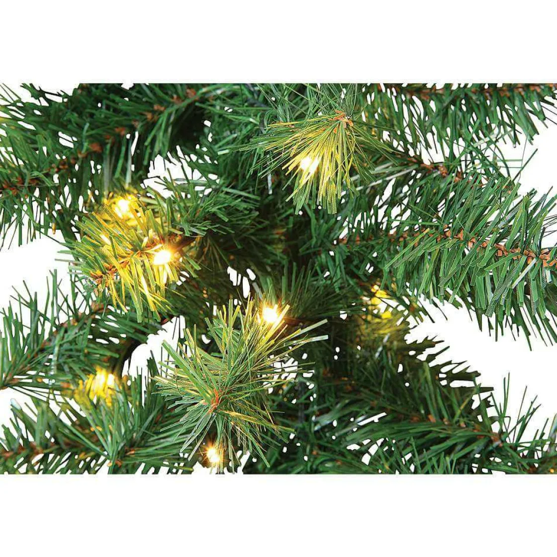 DecoWoerner Guirnaldas De Navidad>Guirnalda De Abeto Basic, LED, 270 Cm, Ø 17 Cm