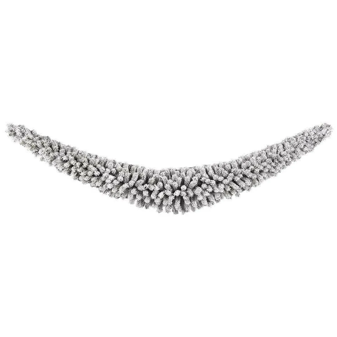 DecoWoerner Guirnaldas De Navidad>Guirnalda De Abeto Con Copos 270 Cm, Ø 40 Cm
