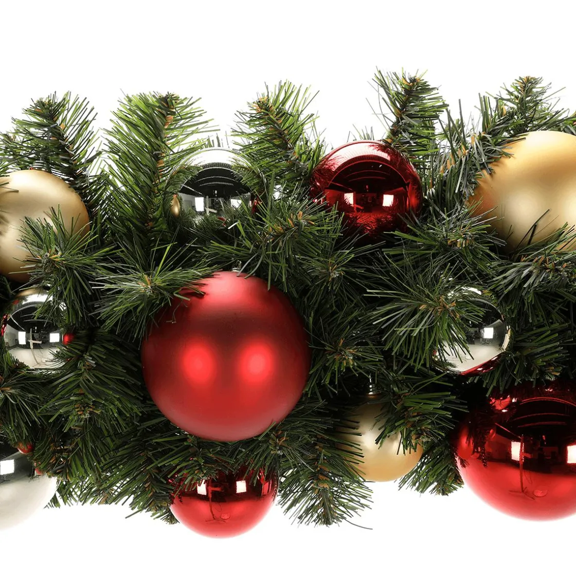 DecoWoerner Guirnaldas De Navidad>Guirnalda De Abeto Fácon 180 Cm, Ø 35 Cm