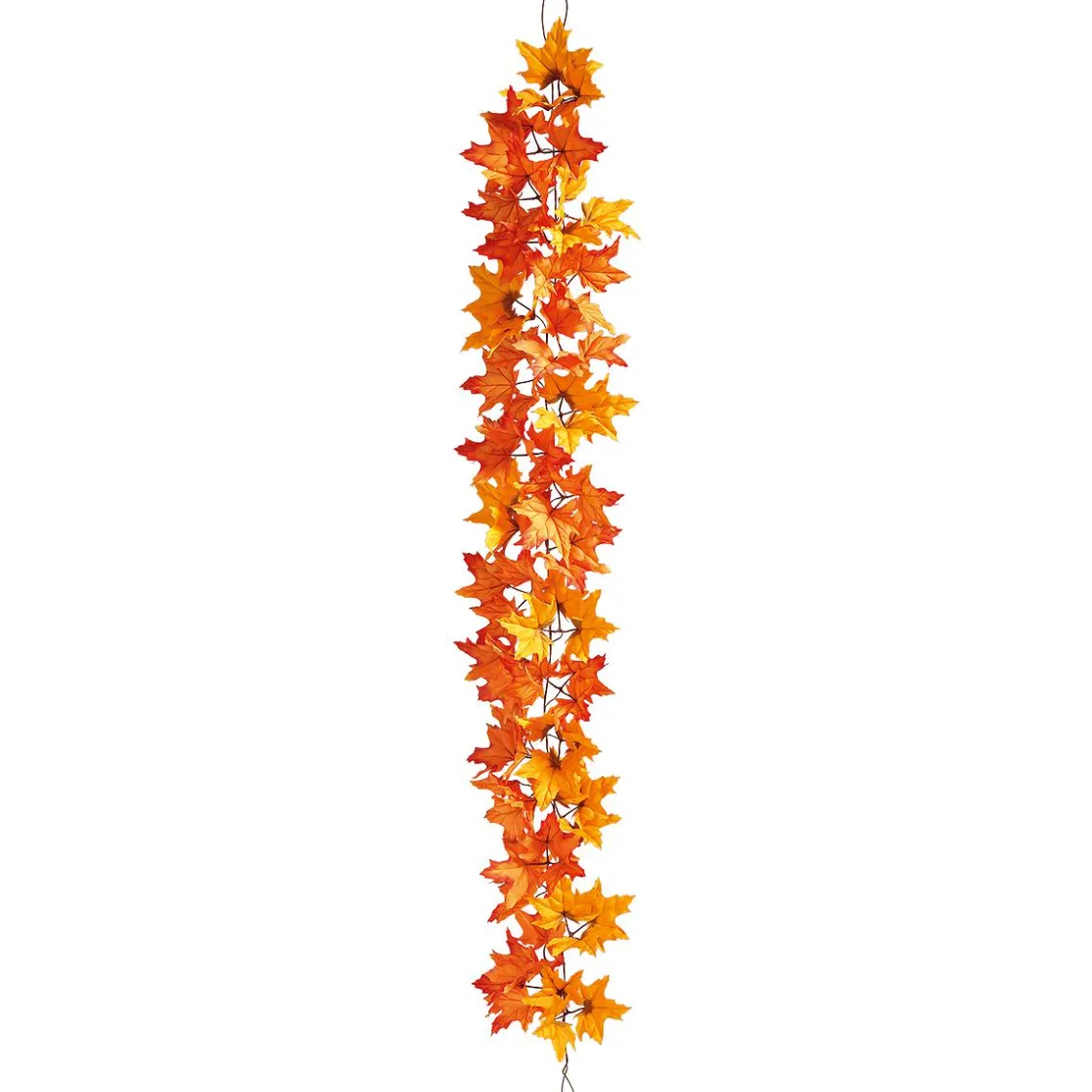 DecoWoerner Decoración De Otoño|Guirnaldas Y Vides>Guirnalda De Arce 180 Cm
