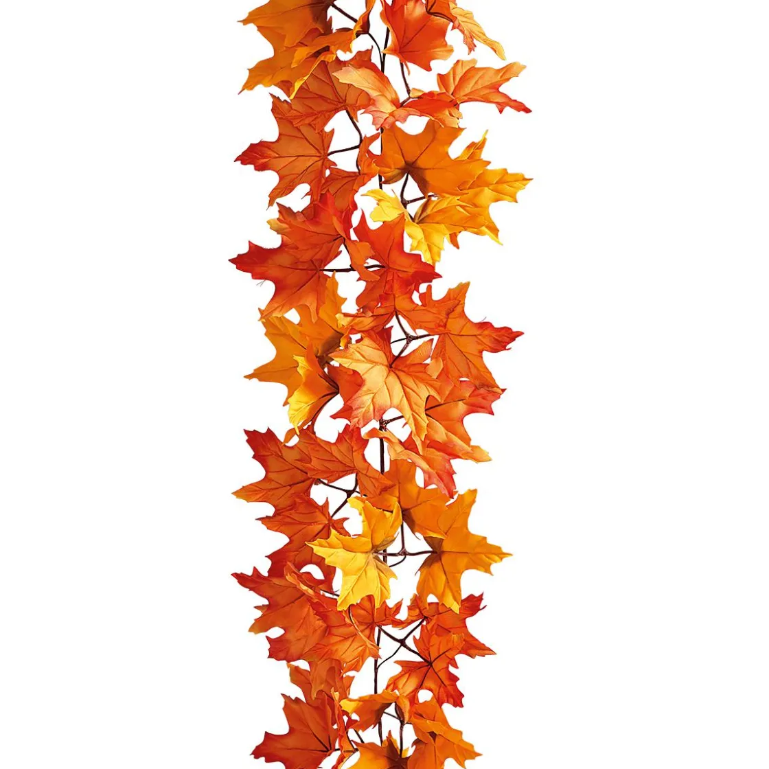 DecoWoerner Decoración De Otoño|Guirnaldas Y Vides>Guirnalda De Arce 180 Cm