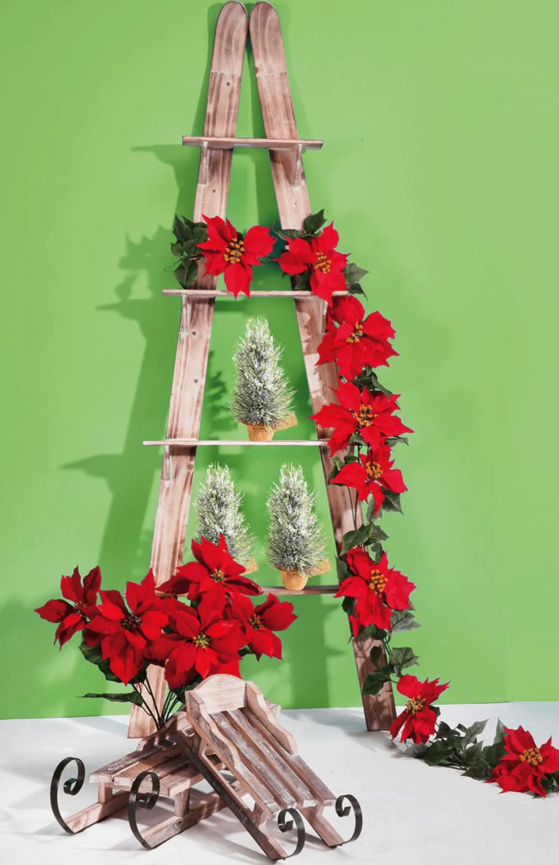 DecoWoerner Guirnaldas Y Vides>Guirnalda De Pascueros Artificial, 180 Cm