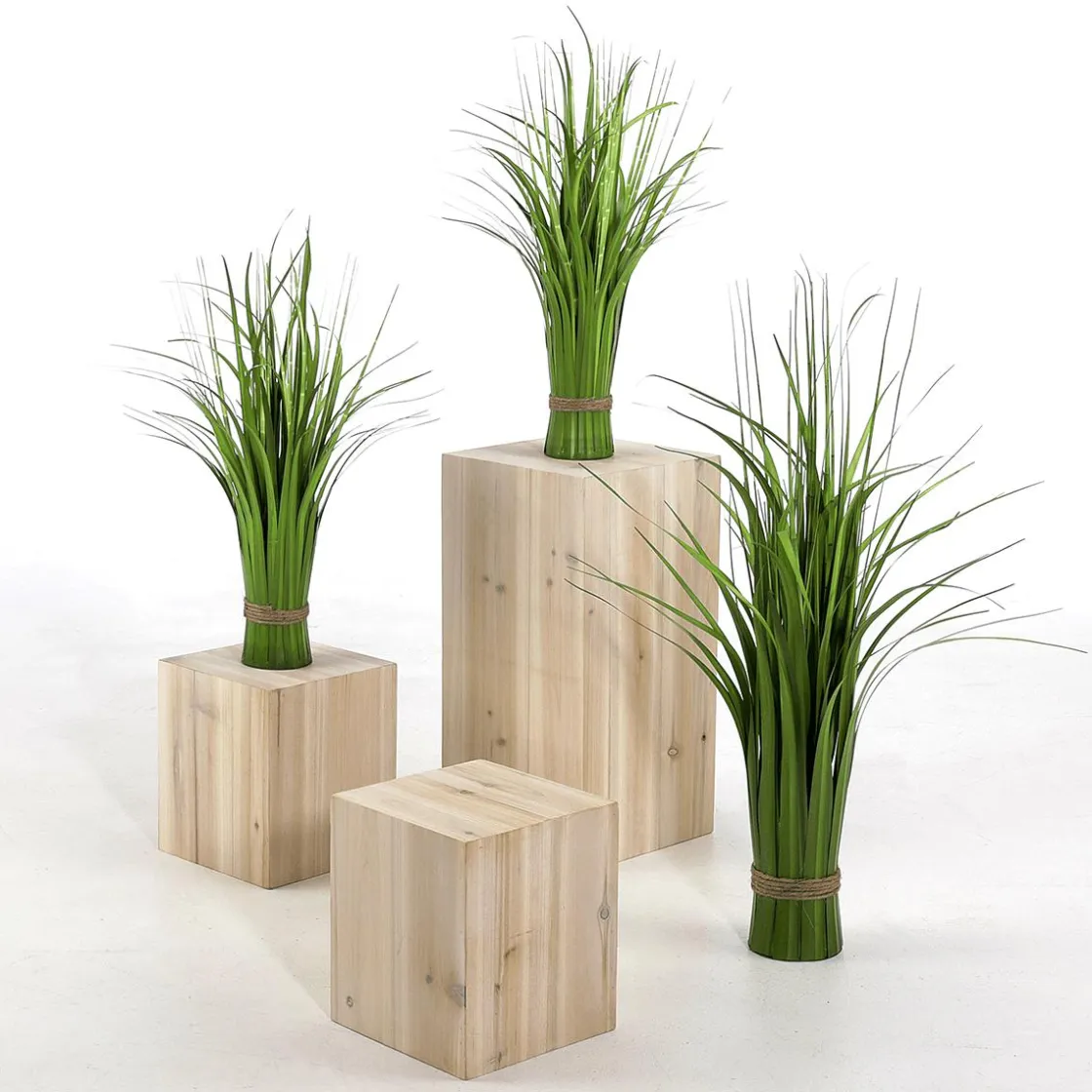 DecoWoerner Hierba Decorativa>Haz De Césped Artificial 42 Cm