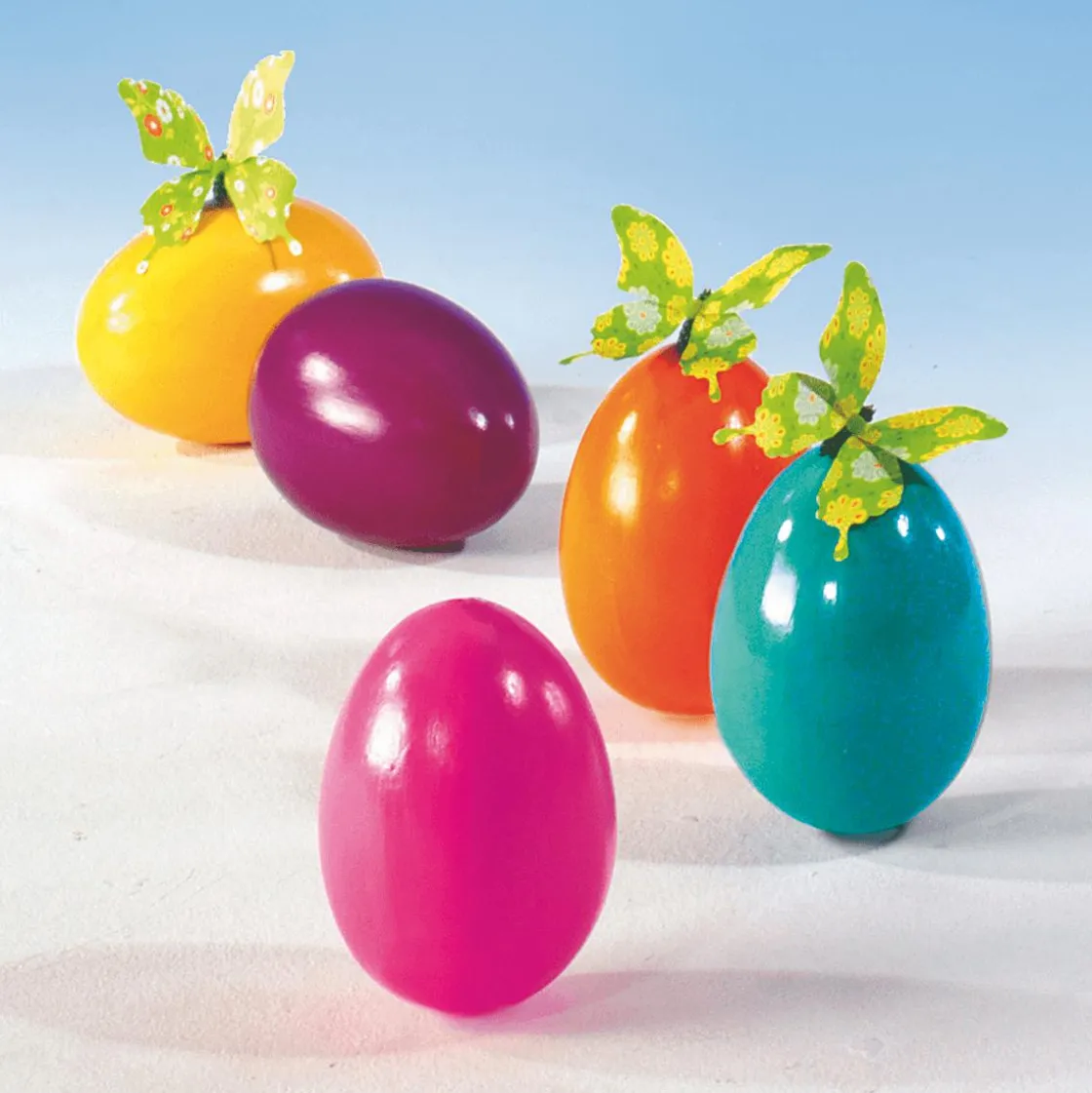 DecoWoerner Decoración De Pascua>Huevo De Pascua Decorativo Fucsia, 18 Cm
