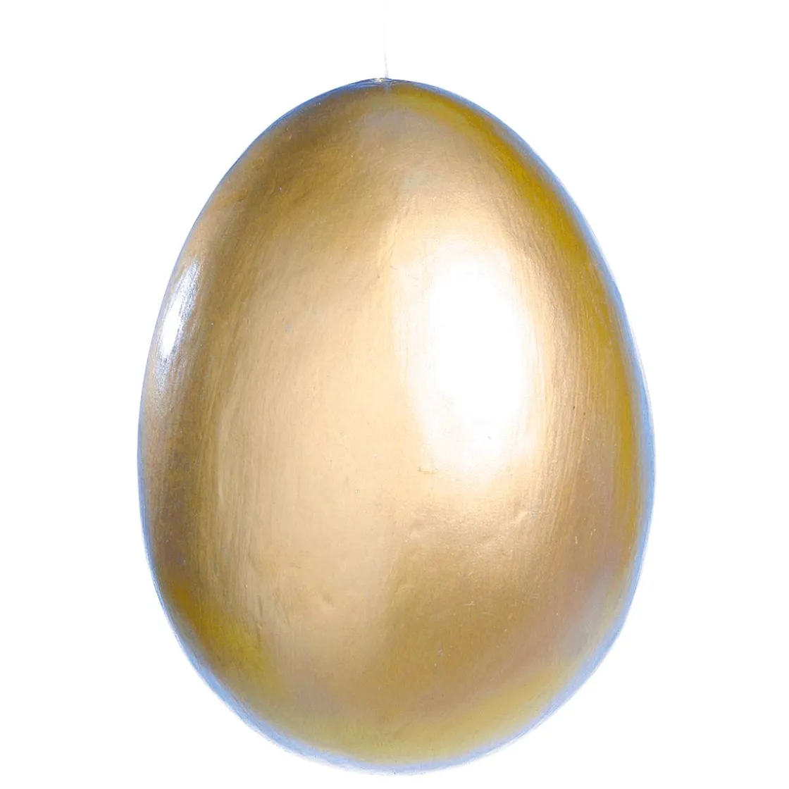 DecoWoerner Decoración De Pascua>Huevo De Pascua Decorativo Metalizado En Dorado, 18 Cm