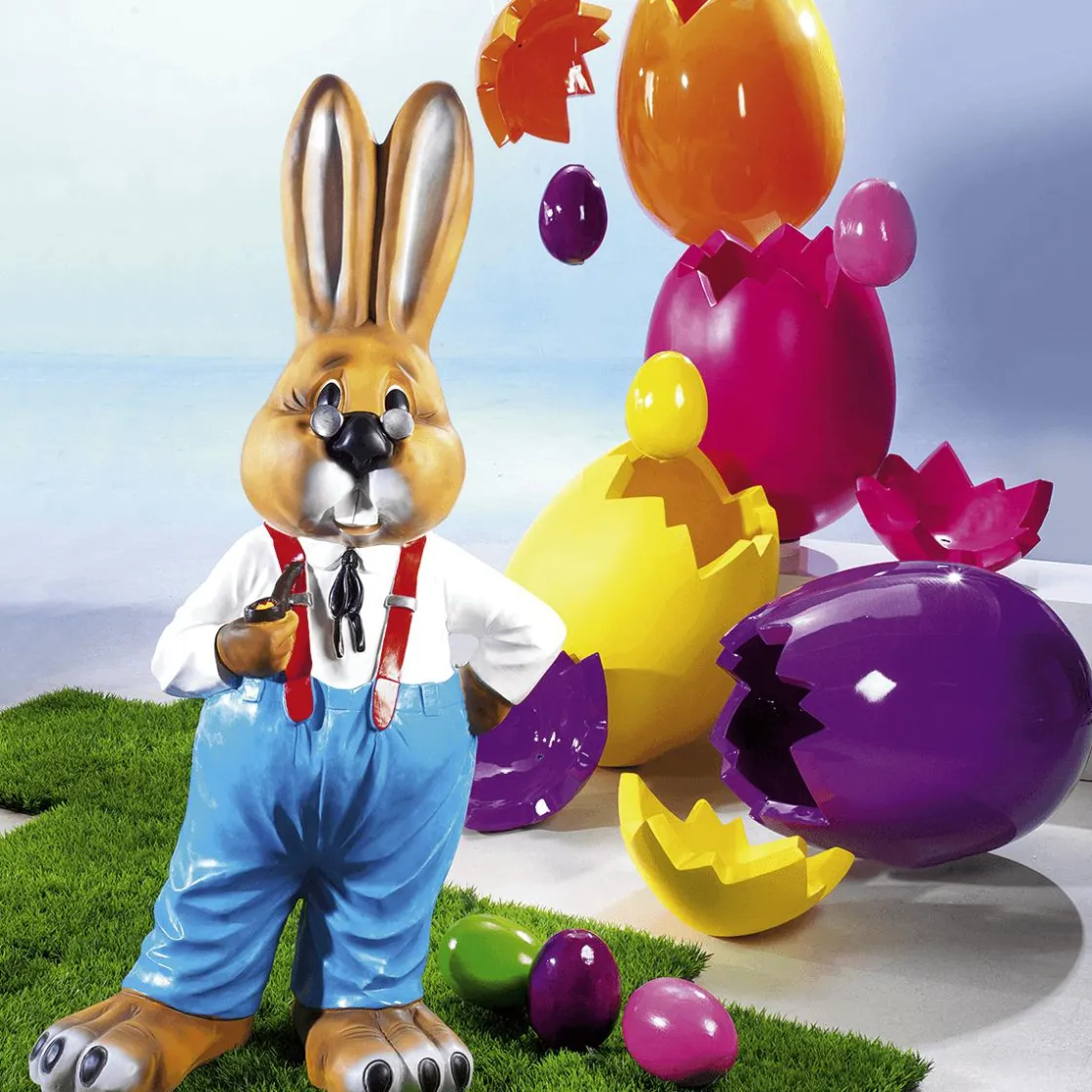 DecoWoerner Decoración De Pascua>Huevo De Pascua Decorativo, Longitud 70 Cm
