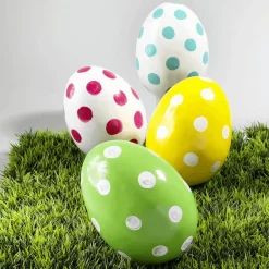 DecoWoerner Decoración De Pascua>Huevo De Pascua Decorativo Con Lunares, 18 Cm