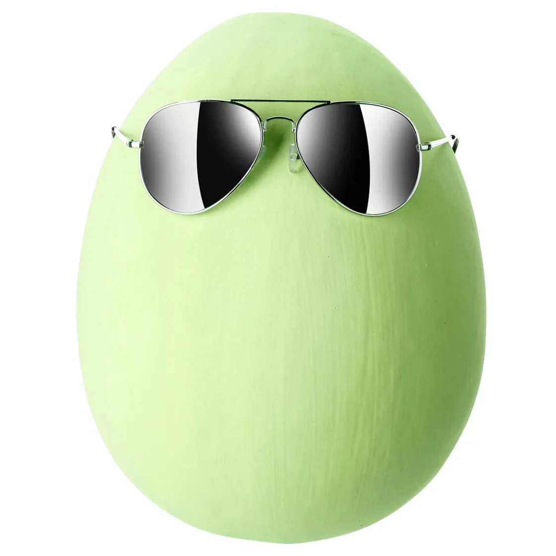 DecoWoerner Decoración De Pascua>Huevo De Pascua Gigante Decorativo, Color Claro, 30 Cm
