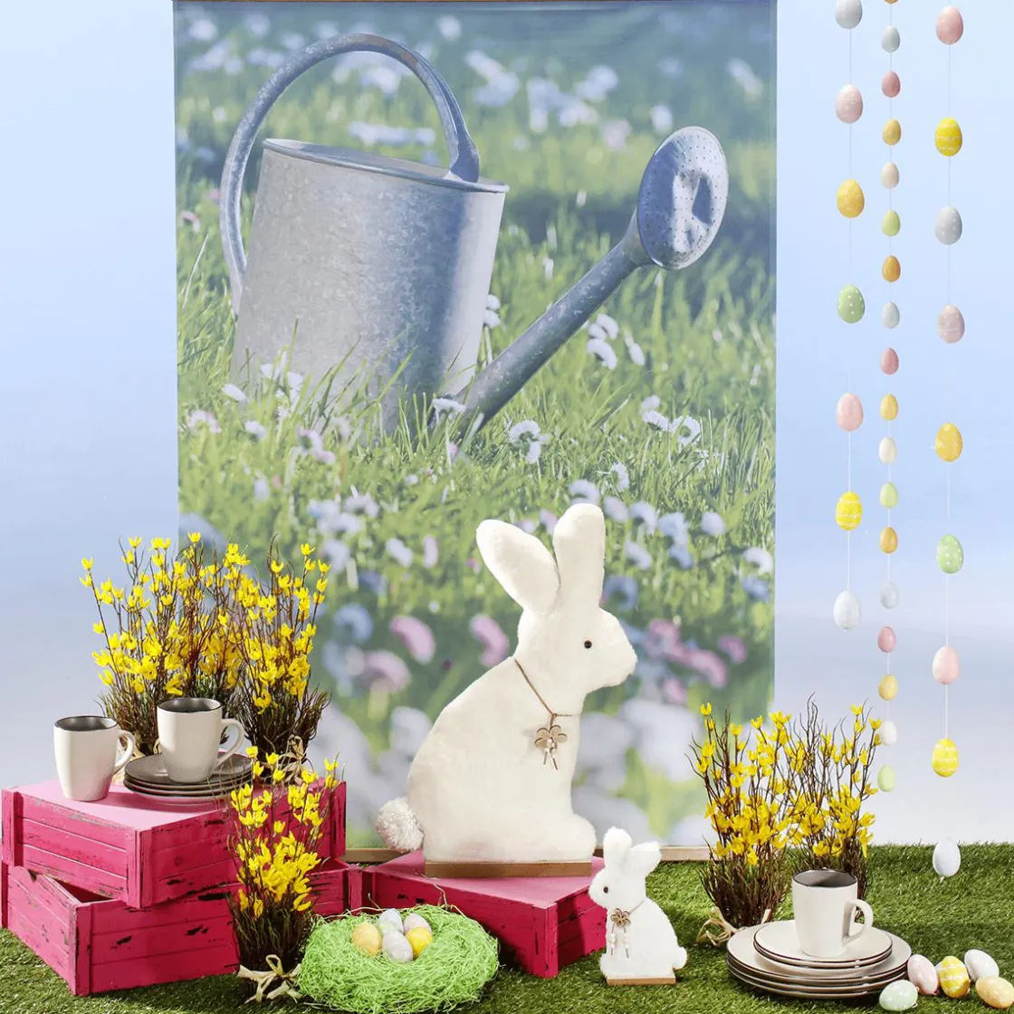 DecoWoerner Decoración De Pascua>Huevos De Pascua Decorativos Para Colgar 6 Cm, Pastel Con Puntos, 6 Piezas