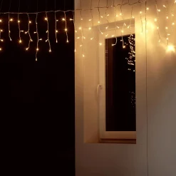 DecoWoerner Luces De Navidad>Icicle-Light LED Transparente 300 X 50 Cm IP20