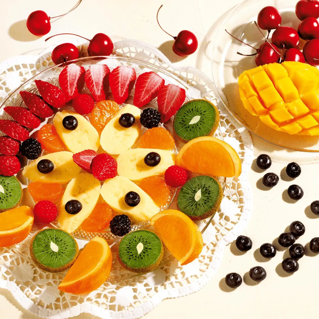 DecoWoerner Frutas>Imitación De Arándanos, 24 Piezas
