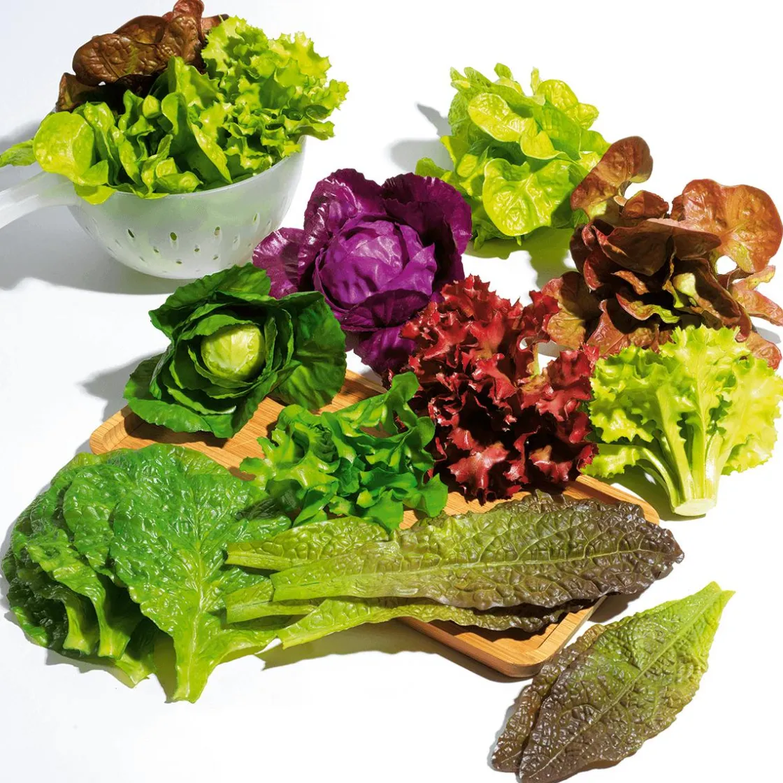DecoWoerner Verduras Y Hierbas>Imitación De Hojas De Espinaca , 6 Piezas