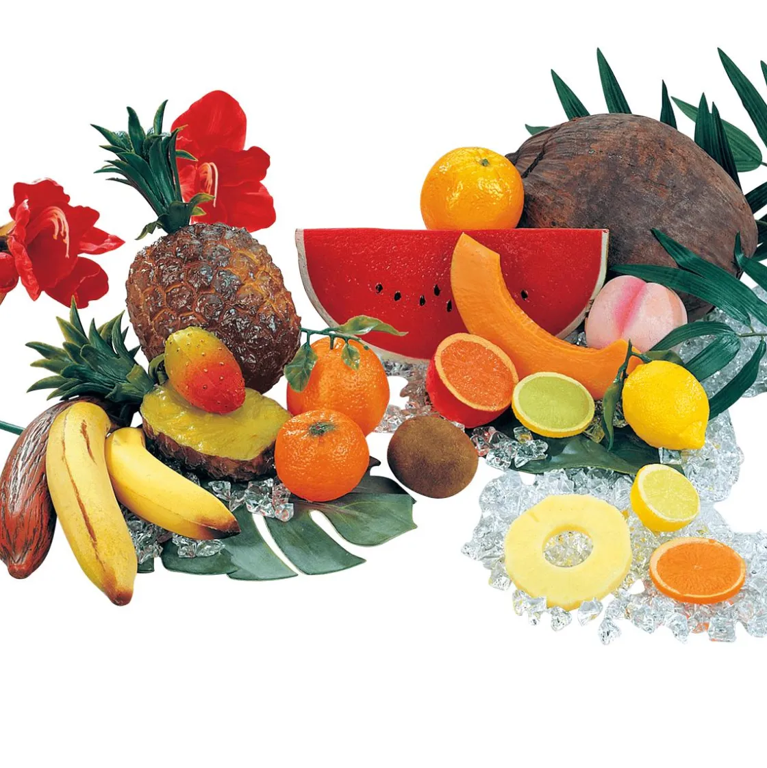 DecoWoerner Frutas>Imitación De Limones, 3 Piezas