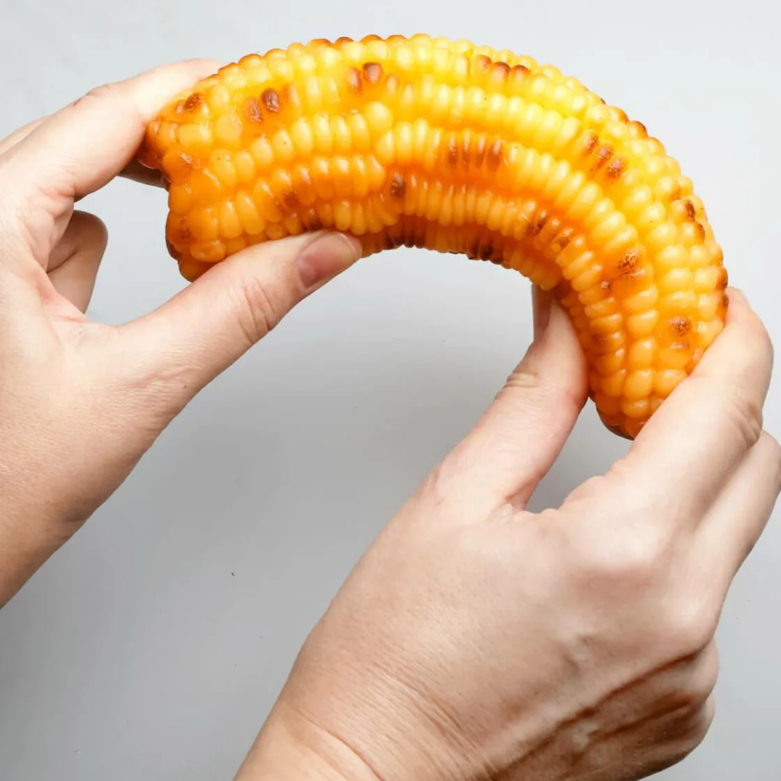 DecoWoerner Verduras Y Hierbas>Imitación De Mazorca A La Parrilla 25 Cm