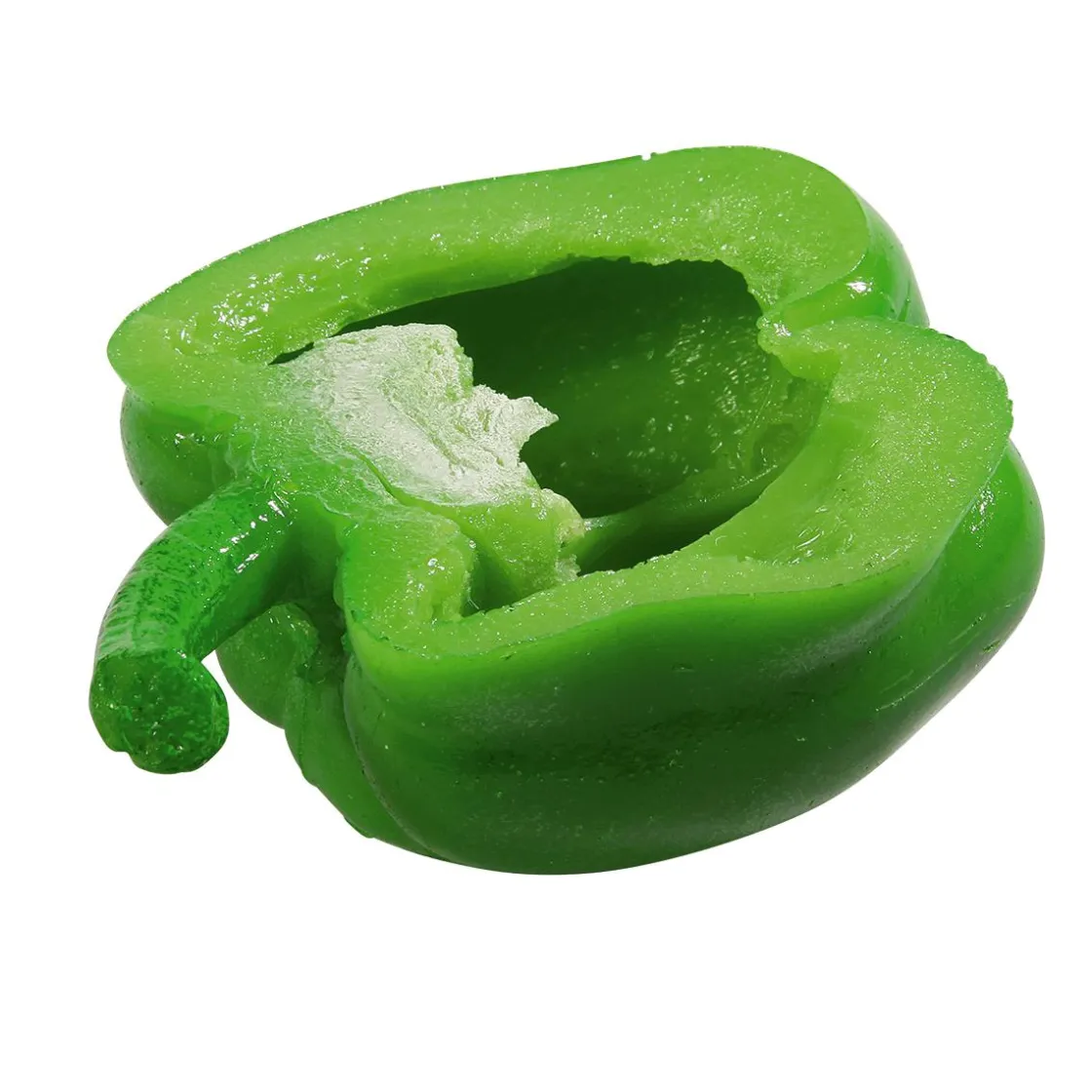 DecoWoerner Verduras Y Hierbas>Imitación De Medio Pimentón, 6,5 Cm