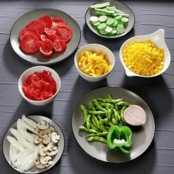DecoWoerner Verduras Y Hierbas>Imitación De Rebanadas De Tomate, 6 Piezas