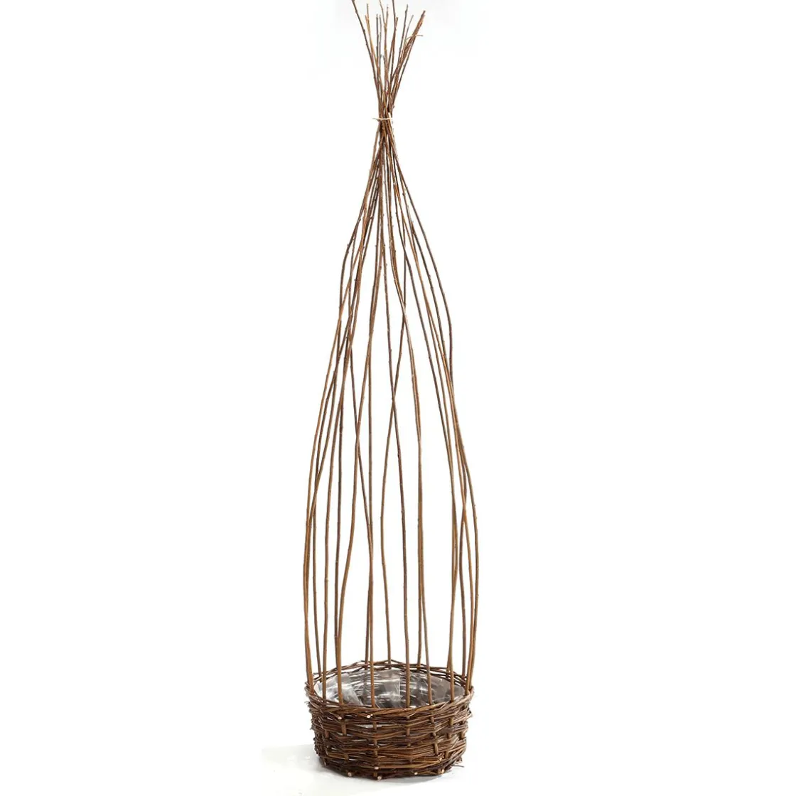 DecoWoerner Decoración De Otoño|Macetas Y Artículos De Decoración>Juego De Cestas De Mimbre 4pcs.