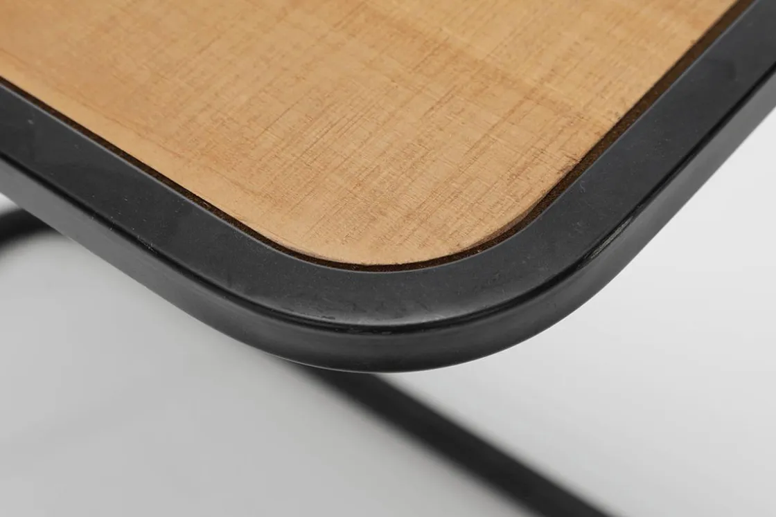 DecoWoerner Expositores Para Tiendas|Macetas Y Artículos De Decoración>Juego De Mesa 2 Piezas Metal Madera De Abeto