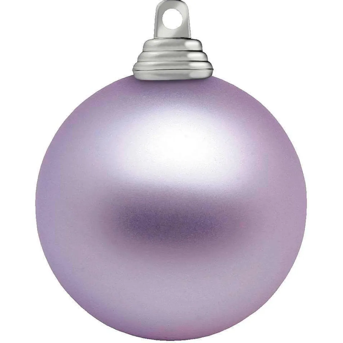 DecoWoerner Bolas De Navidad>Lavanda, Bolas De Navidad De Plástico Mate, Ignífugo, 6 Cm Ø - 24 Piezas