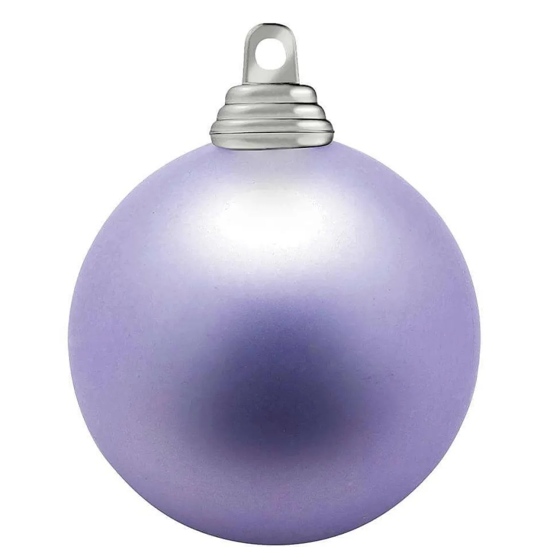 DecoWoerner Bolas De Navidad>Lavanda, Bolas De Navidad De Plástico Mate, Ignífugo, 6 Cm Ø - 24 Piezas
