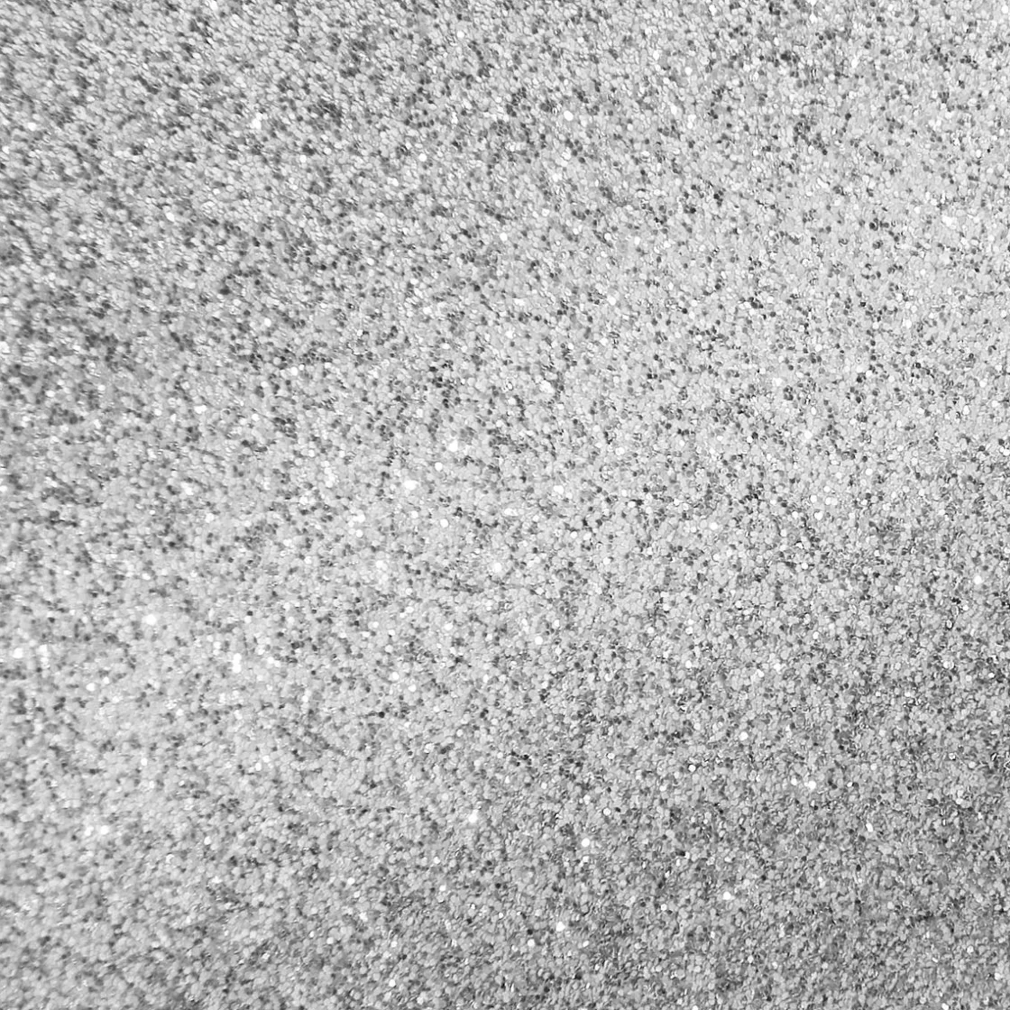 DecoWoerner Láminas Y Películas Decorativas>Lámina Adhesiva De Purpurina Plateada 50 Cm X 5 M Rollo
