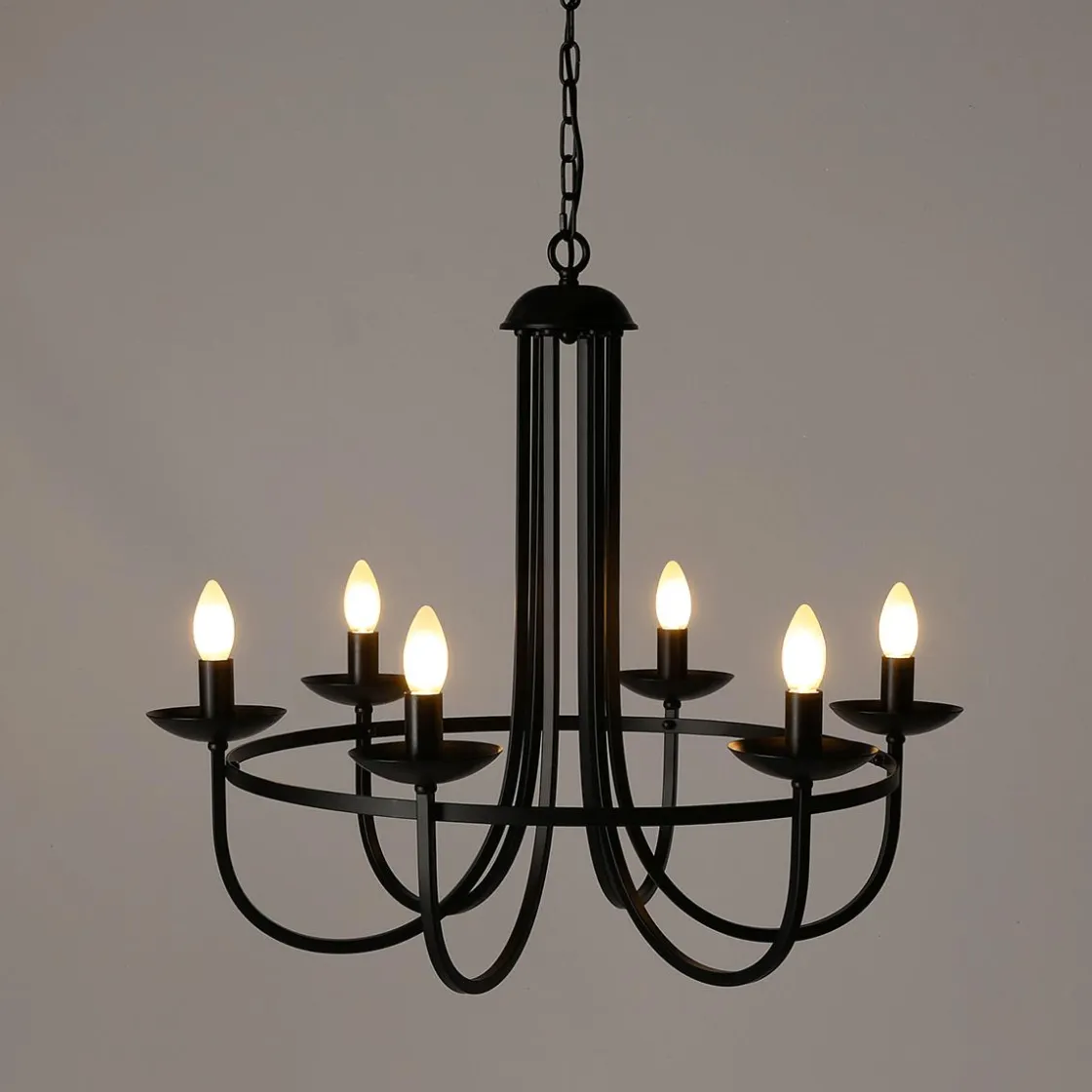 DecoWoerner Luz Decorativa|Decoración Temática>Lámpara De Araña De Metal