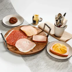 DecoWoerner Carnes Y Embutidos>Lonchas De Jamón Crudo Maniquí 19 Cm