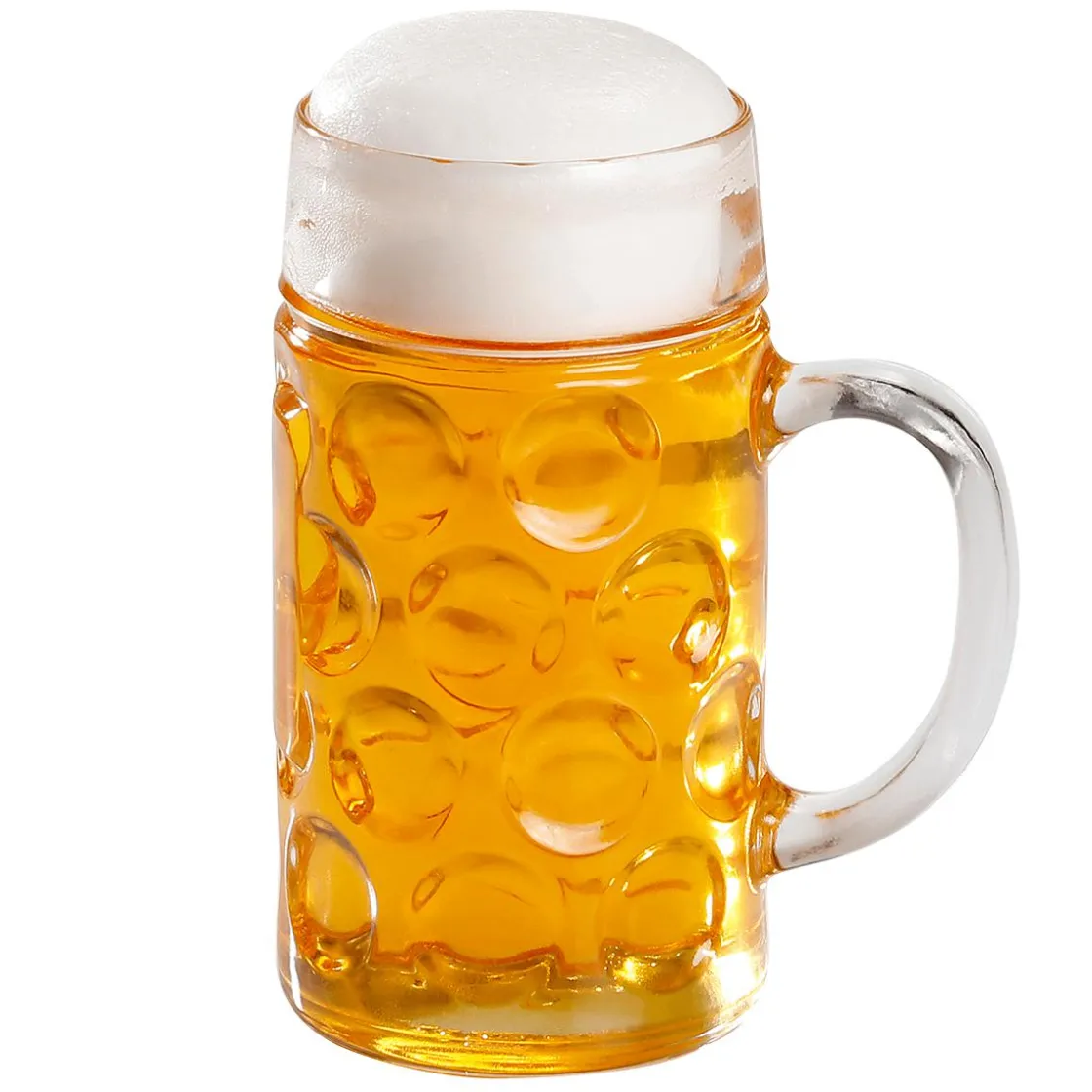 DecoWoerner Decoración Temática|Bebidas>Maßkrug 1 Litro Maniquí De Alimentos 20 Cm