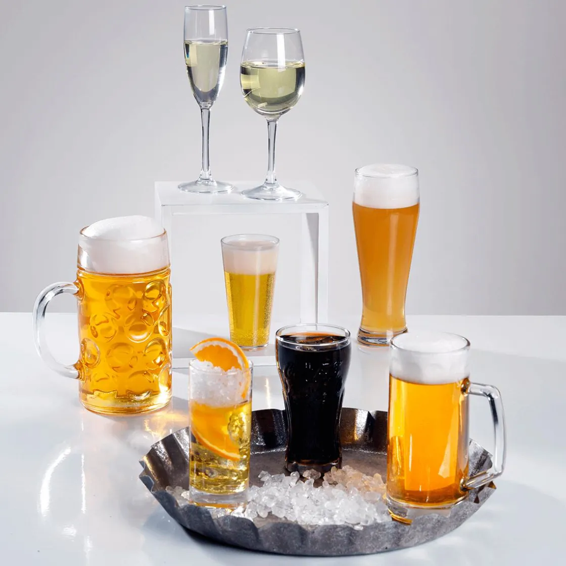 DecoWoerner Decoración Temática|Bebidas>Maßkrug 1 Litro Maniquí De Alimentos 20 Cm