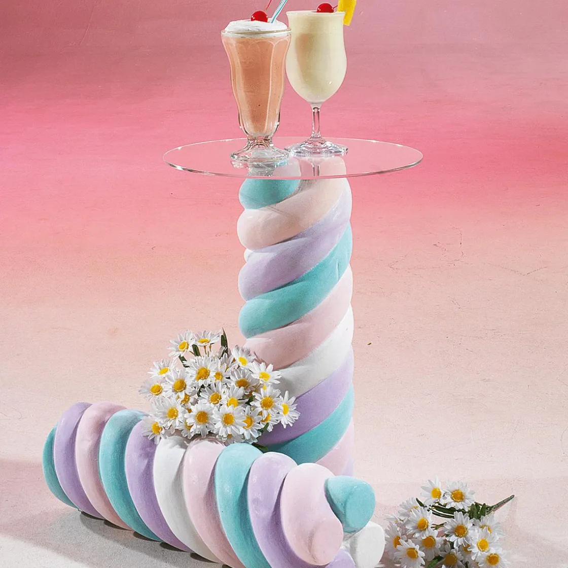 DecoWoerner Decoración Temática|Chupetes Xxl>Malvavisco XXL Alimento De Imitación 50 Cm