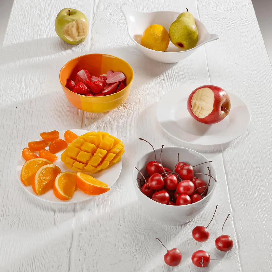 DecoWoerner Frutas>Mango En Rodajas Maniquí, 2 Piezas