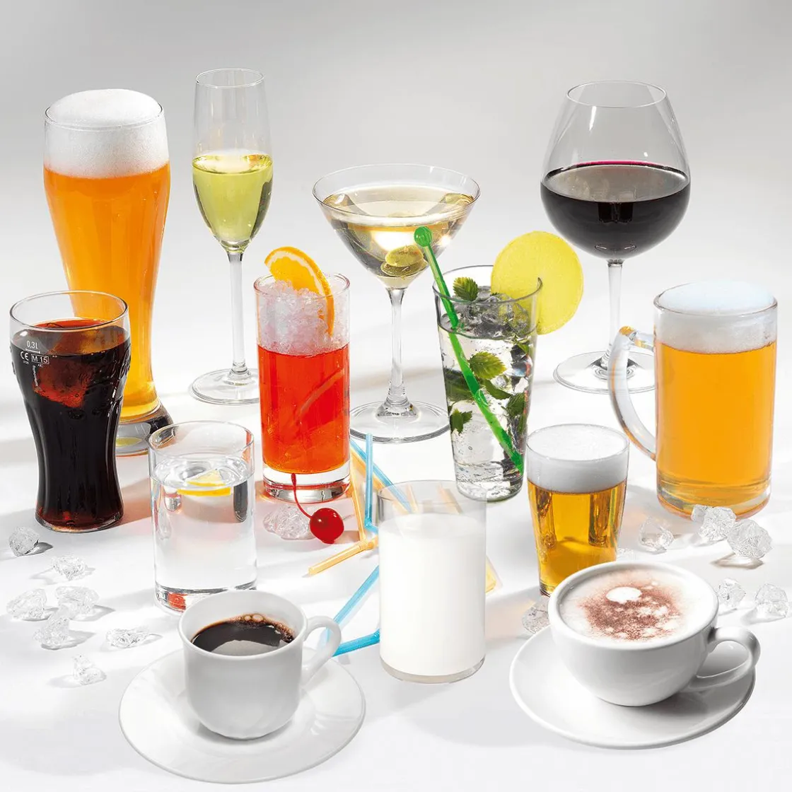 DecoWoerner Decoración Temática|Bebidas>Maniquí De Cerveza Blanca 0,5 L