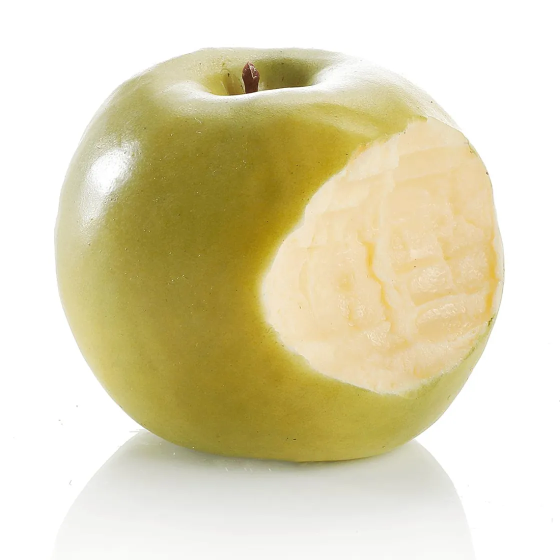 DecoWoerner Frutas>Maniquí De Manzana Mordida 7,5 Cm Ø