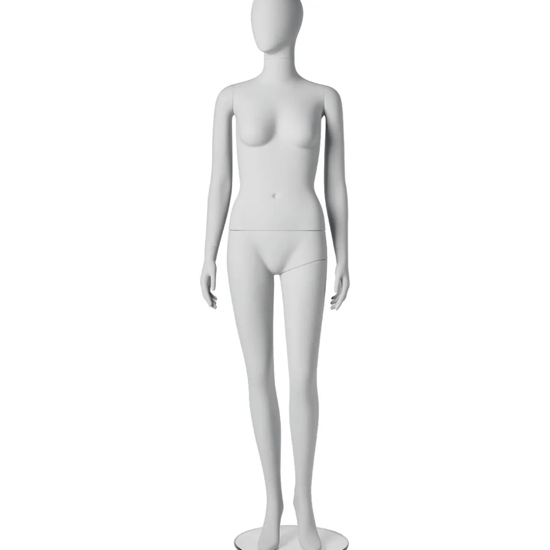 DecoWoerner Maniquíes>Maniquí De Señora Solid White