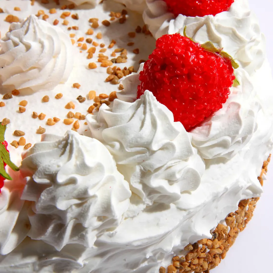 DecoWoerner Pan Y Pastel>Maniquí Para Tarta De Fresa Y Nata 20 Cm Ø